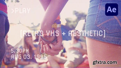 Videohive - Retro VHS Aesthetic Titles - 56475922