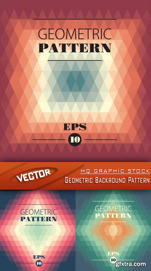 Stock Vector - Geometric Backround Pattern