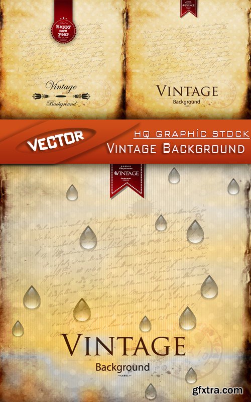 Stock Vector - Vintage Background