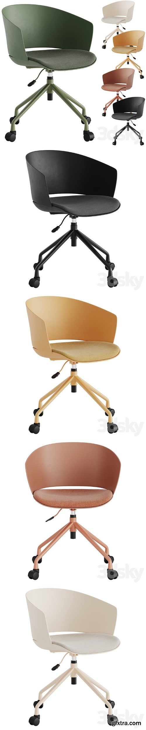 3dsky Pro - Office chair Ashley