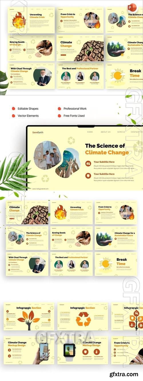 Climate Change Earth Education Presentation 7XDRD23