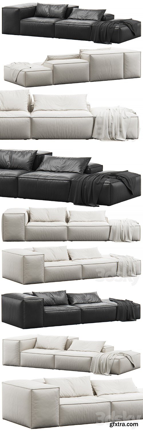 3dsky Pro - Extrasoft Sofa by Living Divani Comp 4
