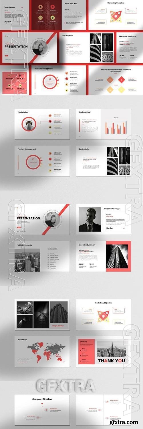 Business Pitch Deck Presentation Template VQ4LTT9