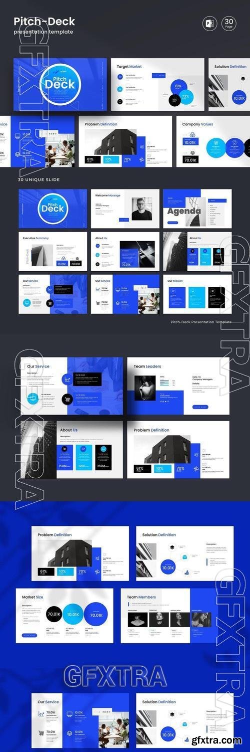 Pitch Deck Presentation Template UGJ7QRW