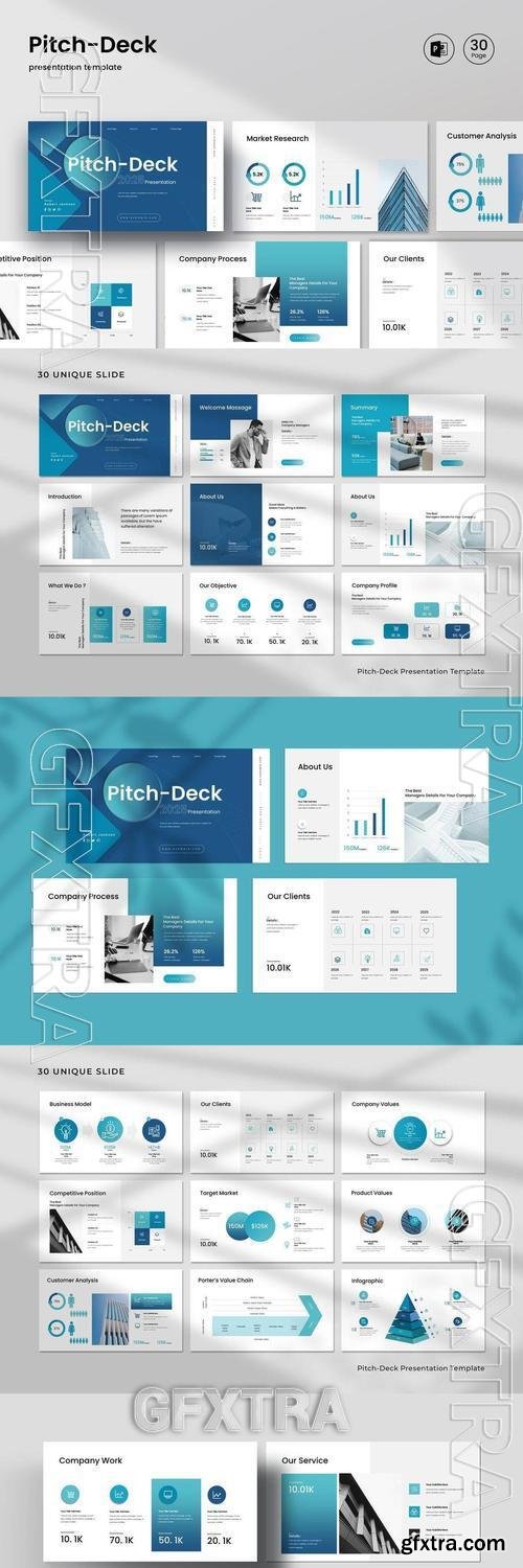Pitch Deck Presentation Template CULGQZF
