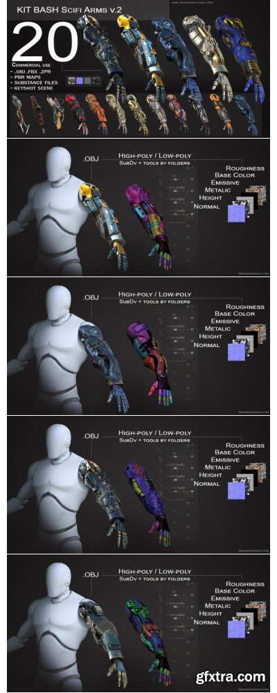 Artstation - 20 ARMS Artstation - 20 ARMS
