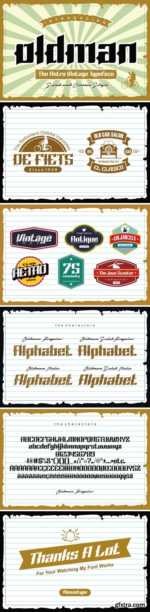 Oldman Font