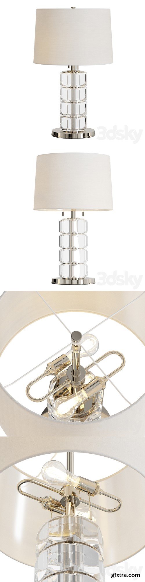 3dsky Pro - Ralph Lauren - Brookings Large Table Lamp