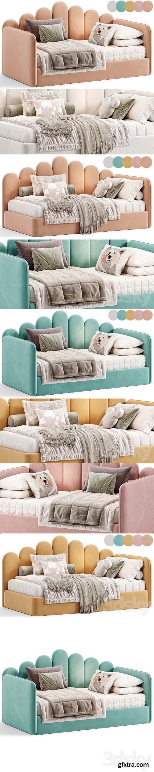 3dsky Pro - Avelin Kids Bedby Mamoony