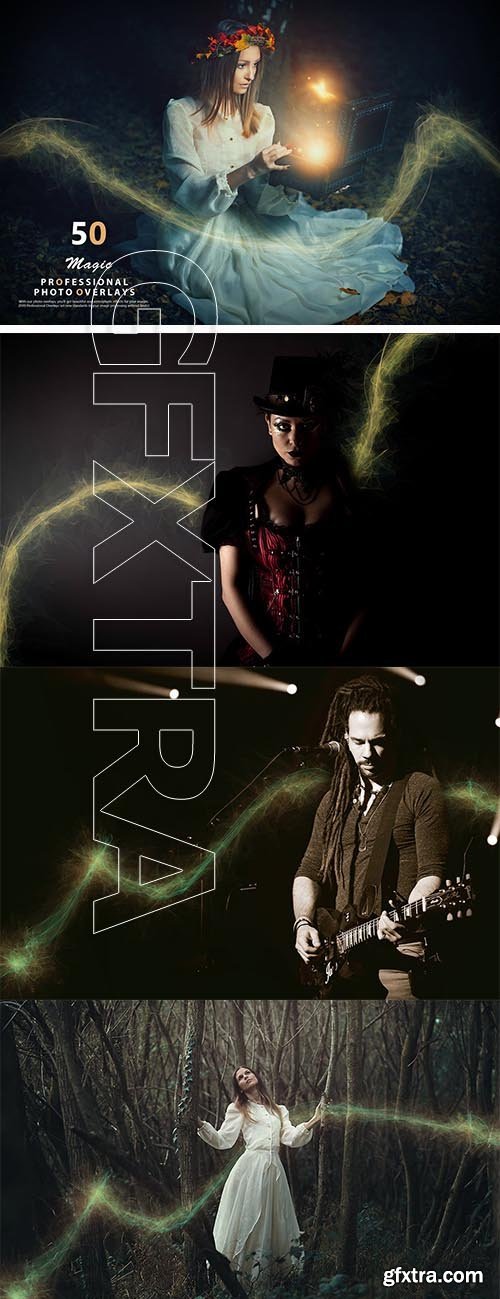 50 Magic Photo Overlays