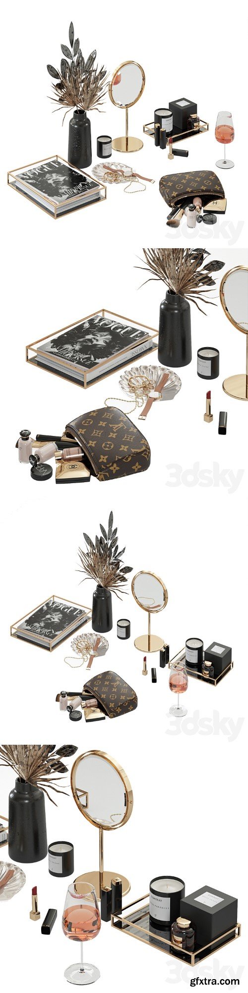 3dsky Pro - Makeup set