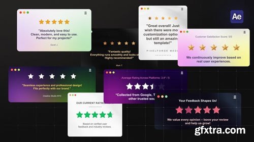 Videohive - Rating & Reviews - 56510286 Videohive - Rating & Reviews - 56510286