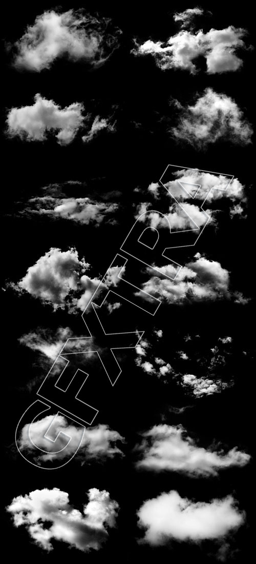 Cloud Textures 4K, 100 Transparent PNG