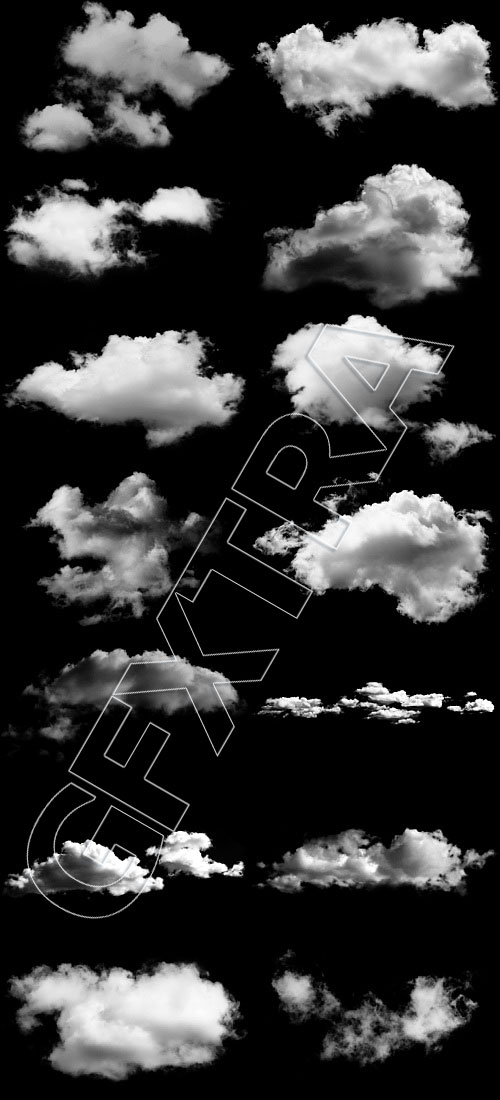 Cloud Textures 4K, 100 Transparent PNG