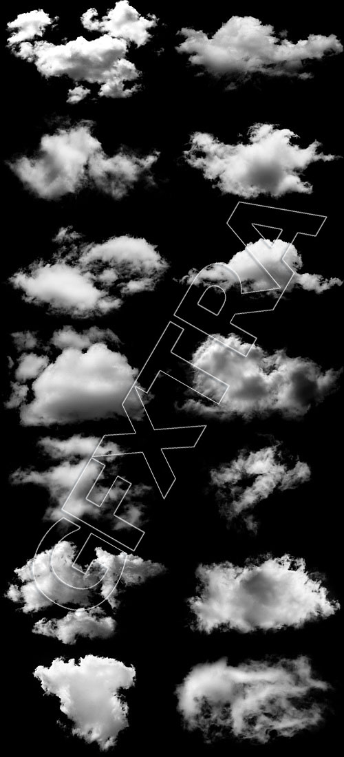 Cloud Textures 4K, 100 Transparent PNG