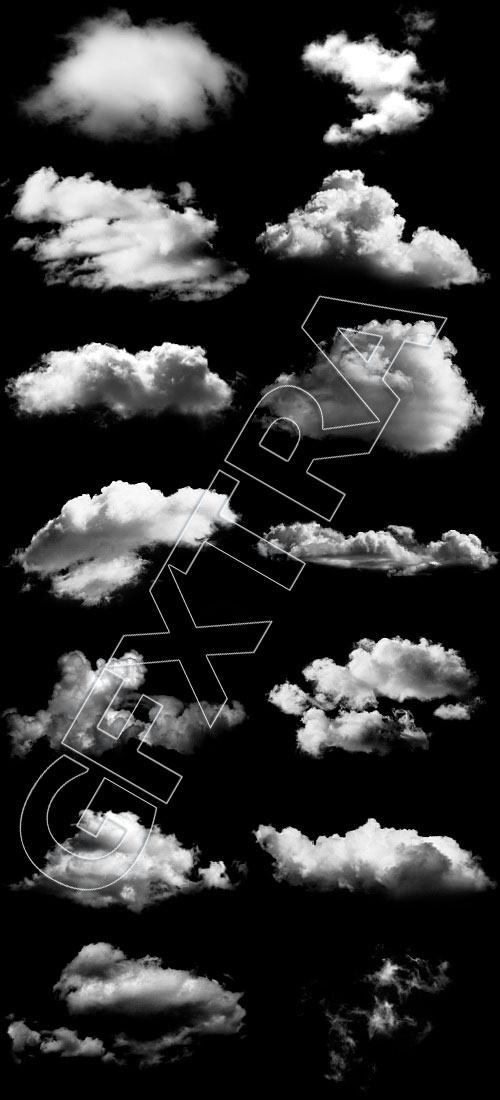 Cloud Textures 4K, 100 Transparent PNG