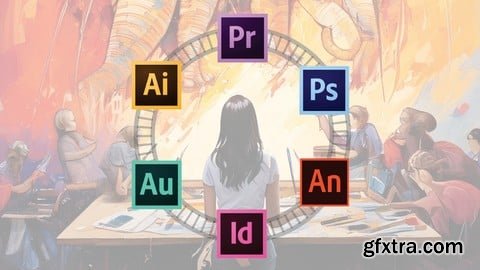 Udemy - Creative Mastery: Graphic Design, Video Editing & Animation