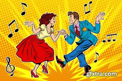 1950's Valentine's Day Toons 35xAI