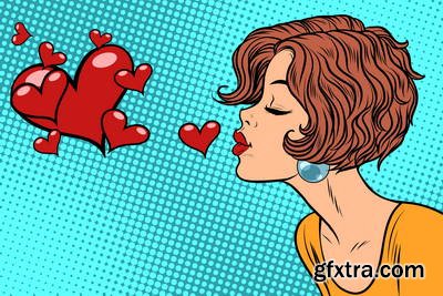1950's Valentine's Day Toons 35xAI