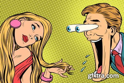 1950's Valentine's Day Toons 35xAI