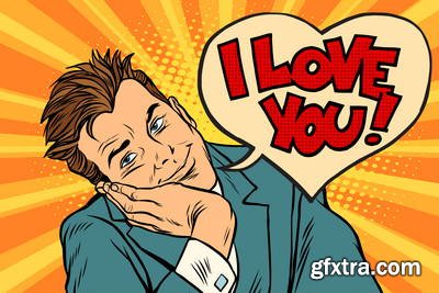 1950's Valentine's Day Toons 35xAI