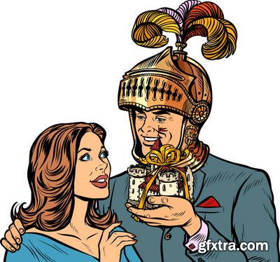 1950's Valentine's Day Toons 35xAI