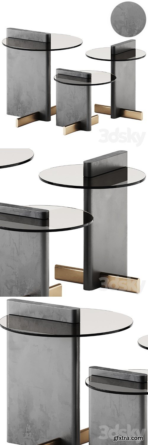 3dsky  Pro - PARIS PANAME table by Roche  Bobois