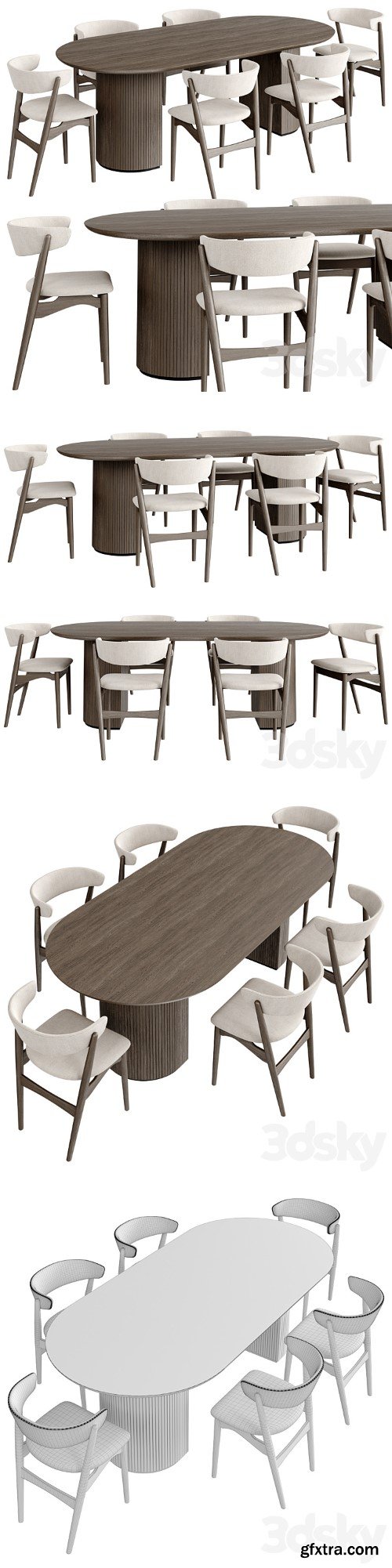 3dsky Pro - Dinning Set 61