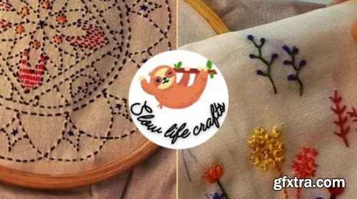 Udemy - Embroidery 101 (basic stitches and Kantha project)