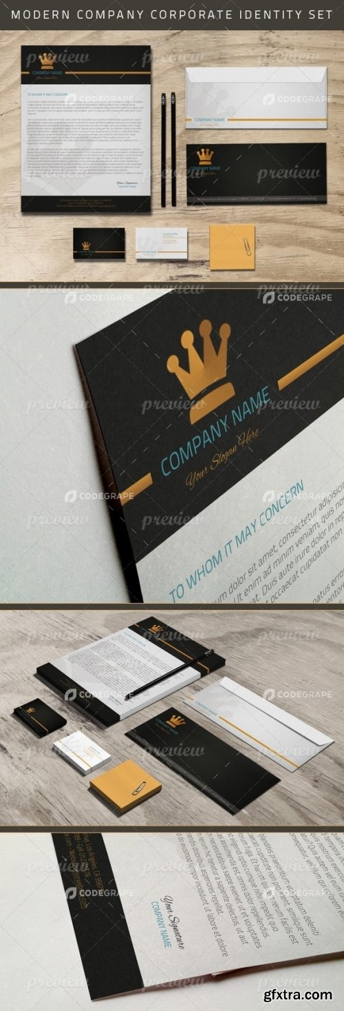 CodeGrape - Professional Corporate Identity Set 2698