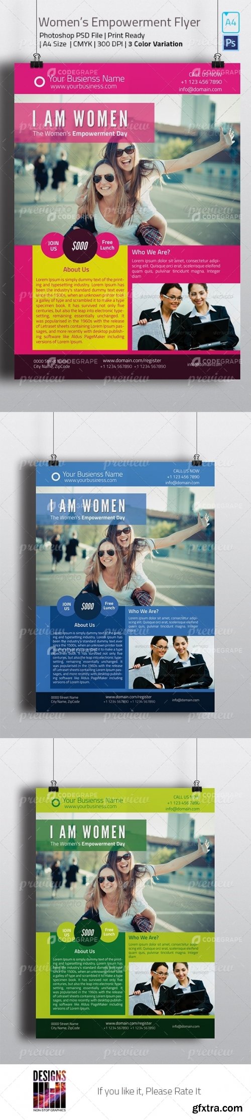 CodeGrape - Women's Day Flyer 3581