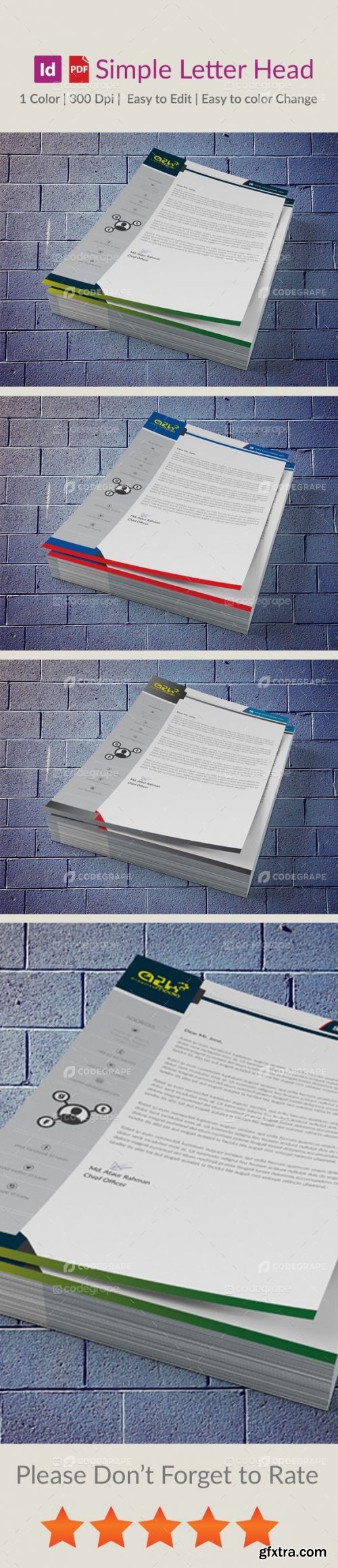 CodeGrape - Simple Letter Head 5344