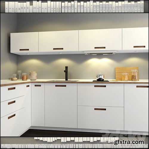 3dsky Pro - Kitchen IKEA Method-Märsta (Marsta)