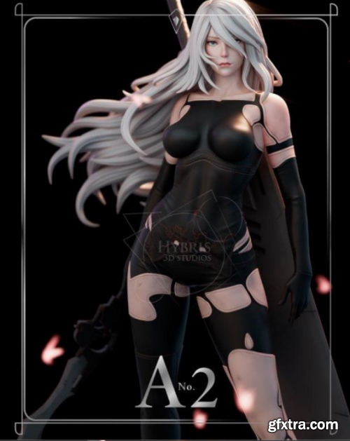 Hybris Studios – A2 – NieR – 3D Print Model