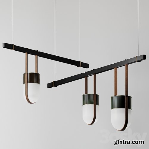 3dsky Pro - Xi Pendant Lamp Poltrona Frau
