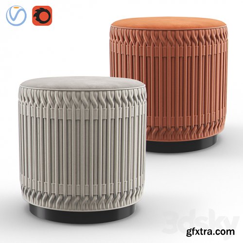 3dsky Pro - FLAME Ottoman