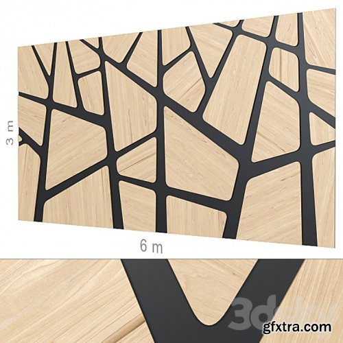 3dsky Pro - Decorative wall 191.