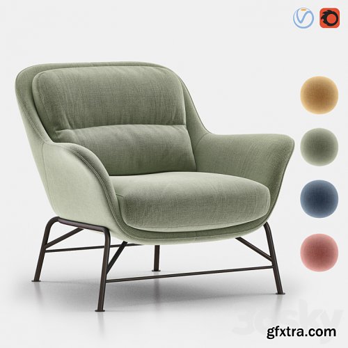 3dsky Pro - SADIRA Armchair - TEULAT