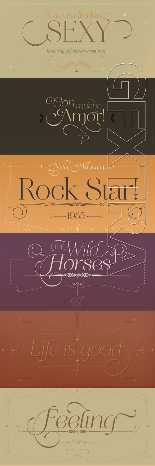 Aire - Arousing Argentina Curves 9xOTF