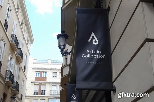 Asylab - 50 Signs &amp; Facade Logo Mockups - V1