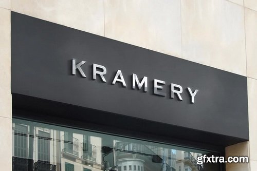 Asylab - 50 Signs &amp; Facade Logo Mockups - V1