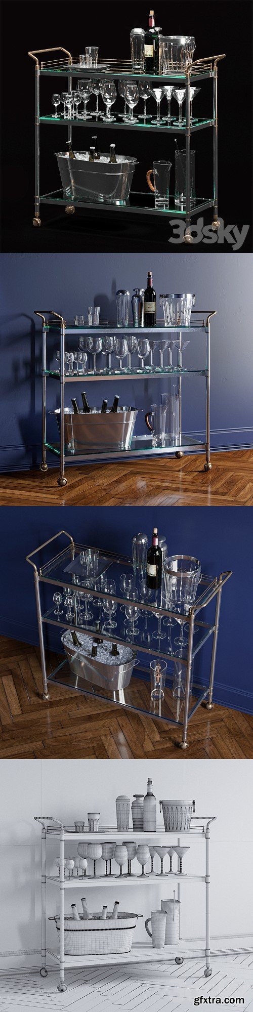 3dsky Pro - Service table