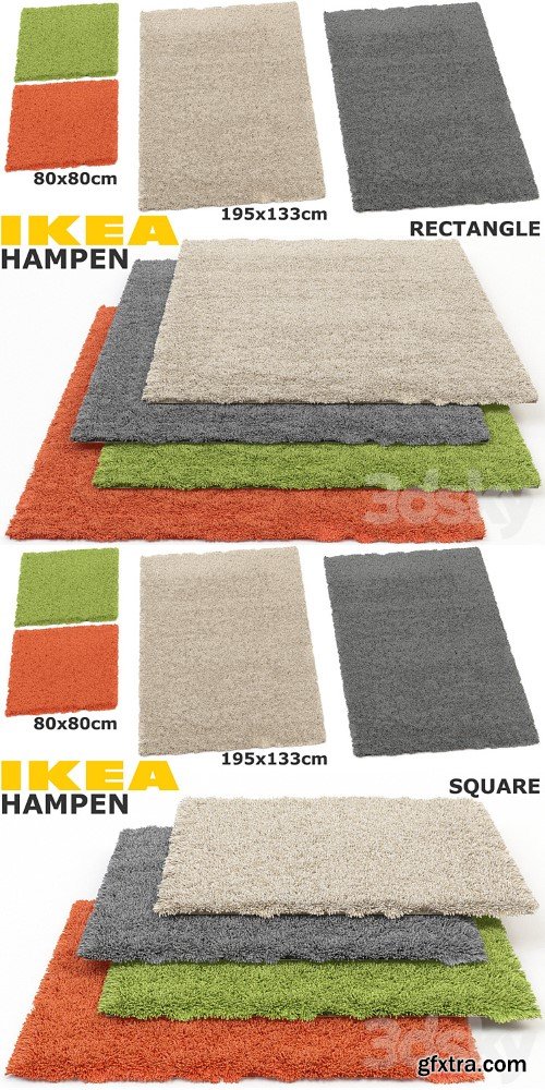 3dsky Pro - IKEA HAMPEN (HAMPEN) SET