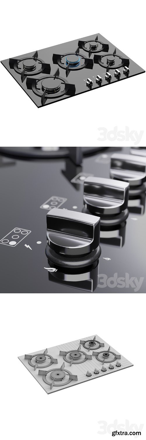 3dsky Pro - Steel Alborz G5701 Cooktop