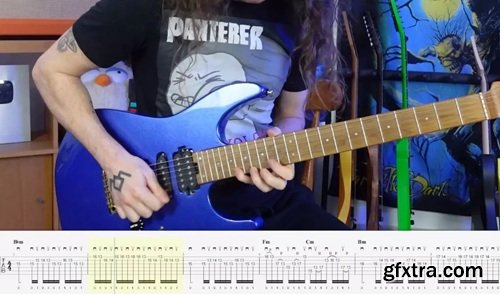 Bradley Hall's Guitar School The MONSTER Lick From "Sixpounder" By Children Of Bodom (AMAZING Alternate Picking Workout)