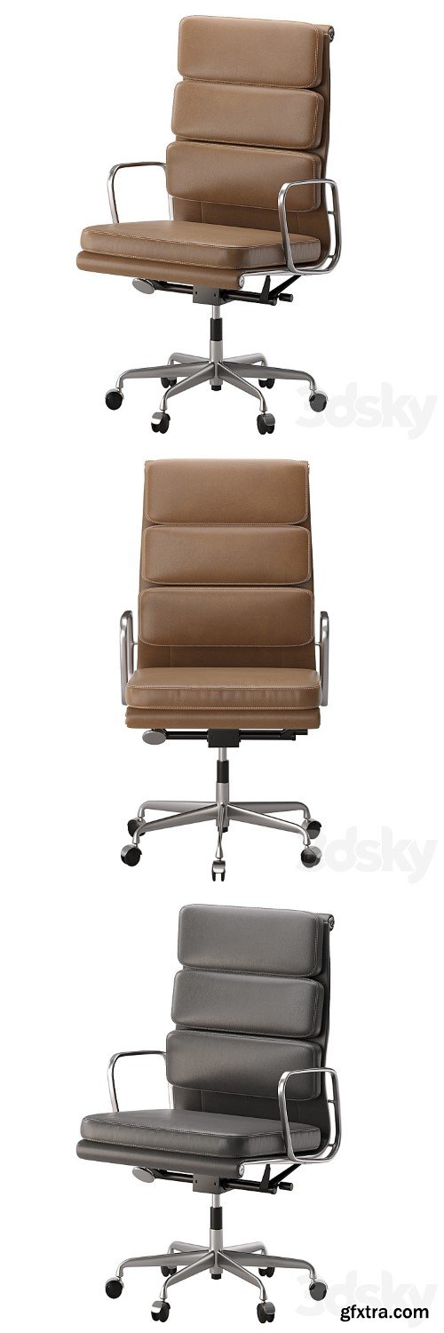 3dsky Pro - Vitra Soft Pad Chair EA 219