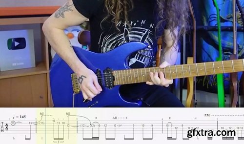 Bradley Hall's Guitar School "Bark At The Moon" (Ozzy Osbourne) Solos Transcription & Lesson/Analysis
