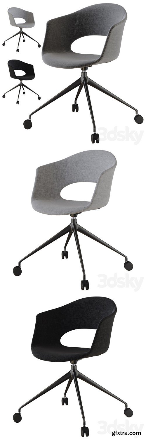 3dsky Pro - lady b pop chair by scab design