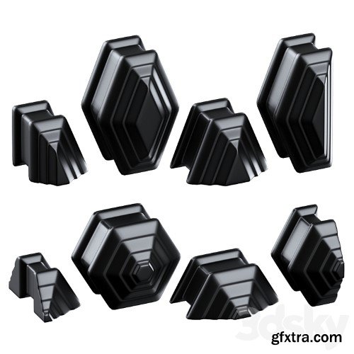 3dsky Pro - Glass blocks. Set 5.