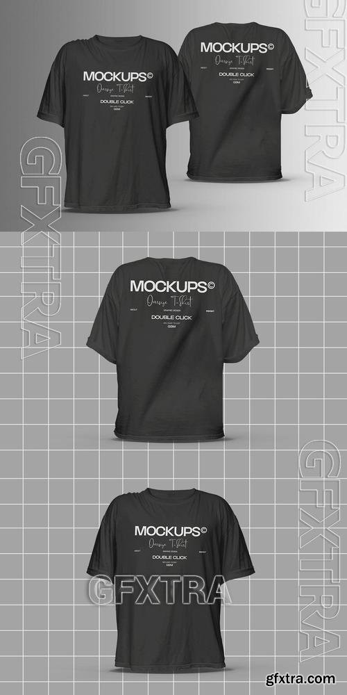 T-Shirt Oversize Mockup QT3GY9E